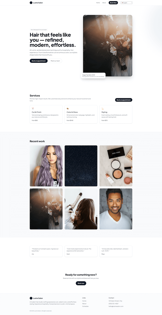 Homepage